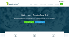 Desktop Screenshot of breathefree2.com